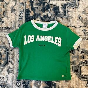 Zara Kids Green Los Angeles Tee